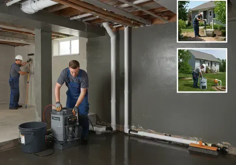 Basement Waterproofing and Flood Prevention process in Momence, IL